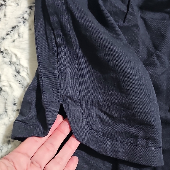 Roxy Navy Blue Caaual Shorts - Picture 3 of 8